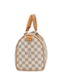 Speedy 25, &pound;695, Handbags, White, Canvas, Side view